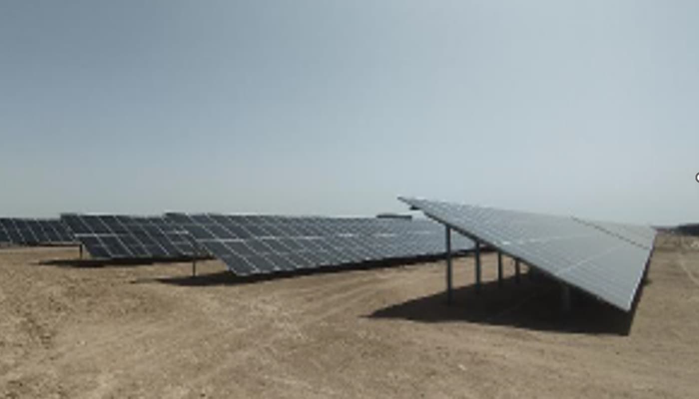 UAE Industrial Solar Plant